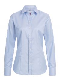 Hemdbluse Hellblau